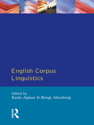 cover image of English Corpus Linguistics